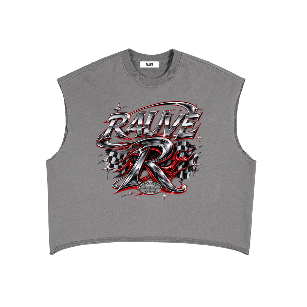 French Terry Boxy Tank Top