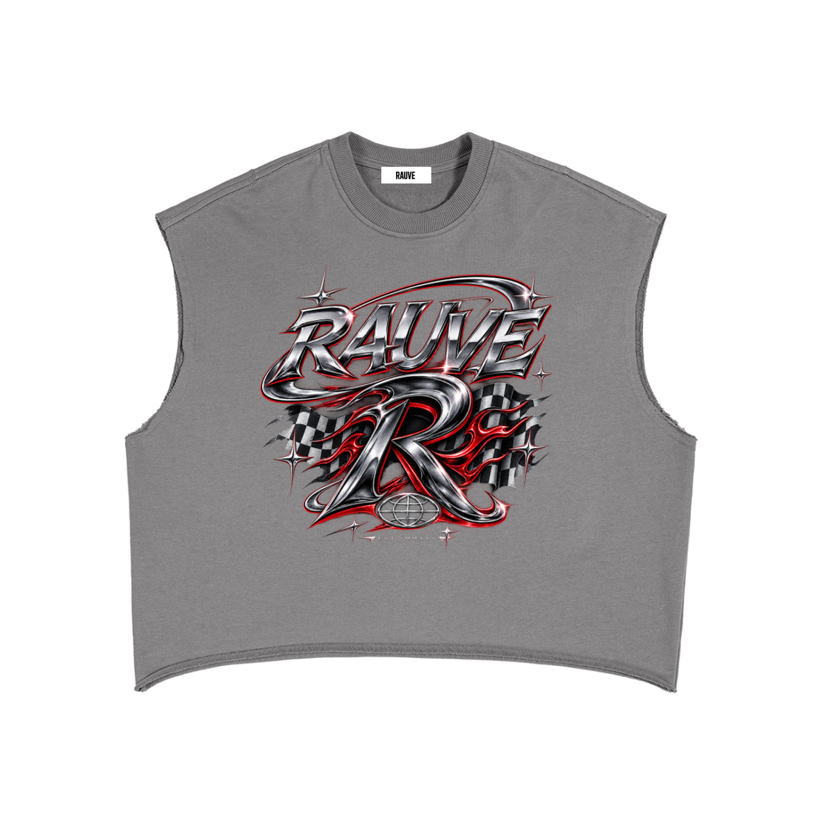 French Terry Boxy Tank Top