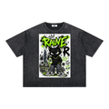 Mineral Wash Boxy Cotton T-Shirt