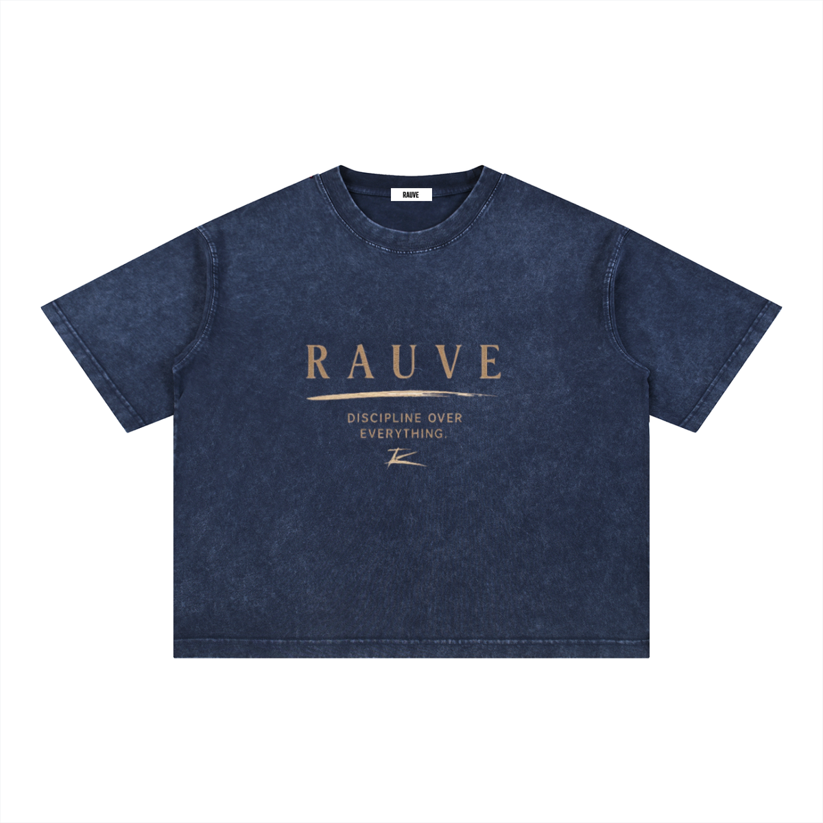Mineral Wash Boxy Cotton T-Shirt